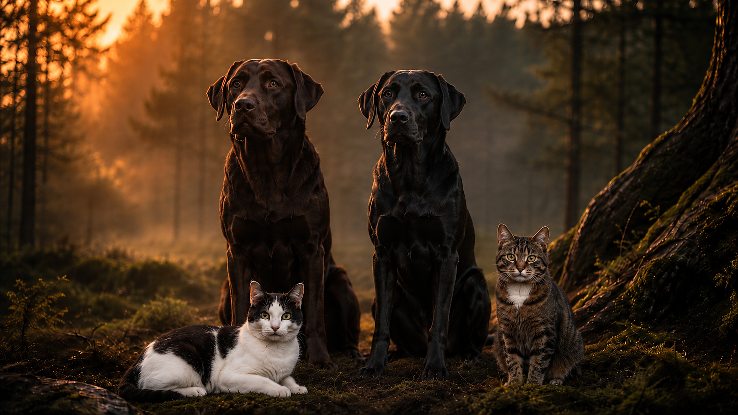 Aramis, Sudo, Aconite und Linus